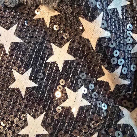 Justice kids Denim Shorts with American Flag Design - Picture 4 of 5